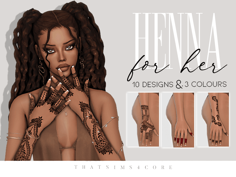 Хна для рук Henna for Her Tattoos